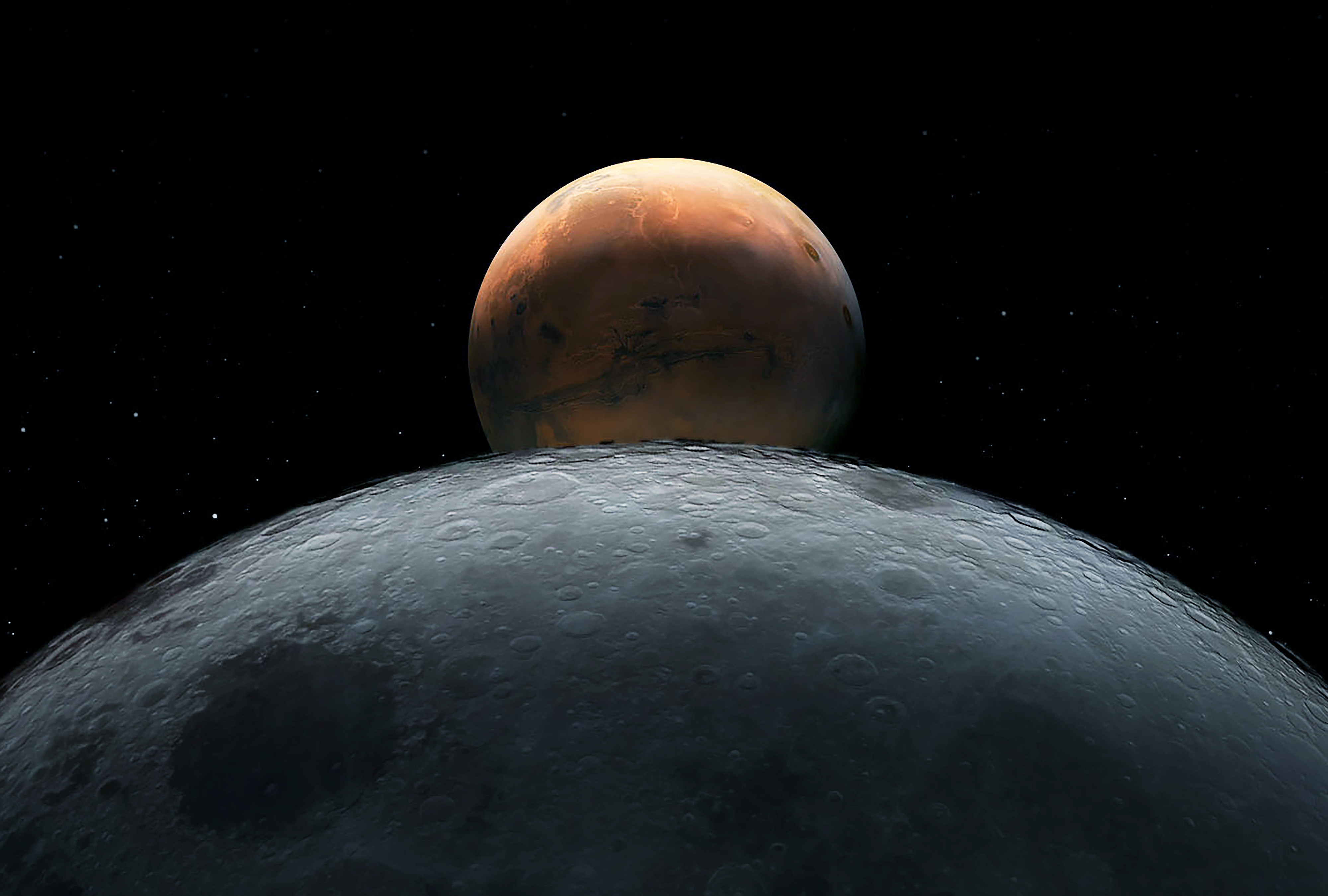 Target Moon (Launching Soon!) Background Photo